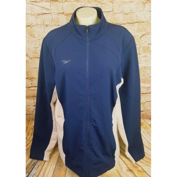 Speedo Warm Up Jacket Swimming Women Size Medium - Picture 1 of 7